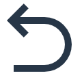 Arrow go back line